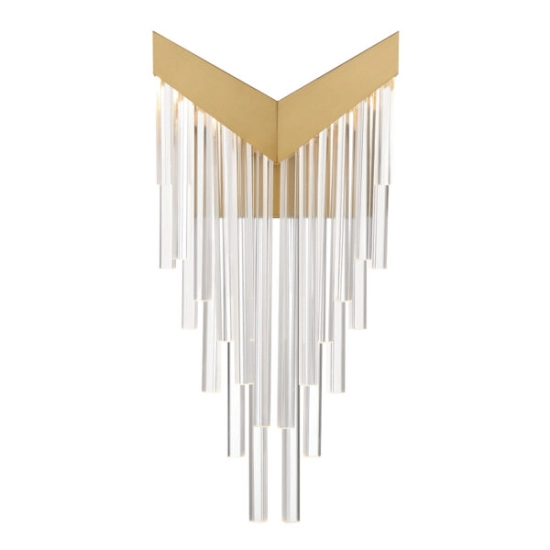 Kinkiet Vivien – Matowe złoto QN-VIVIEN-1W-BG Elstead Lighting