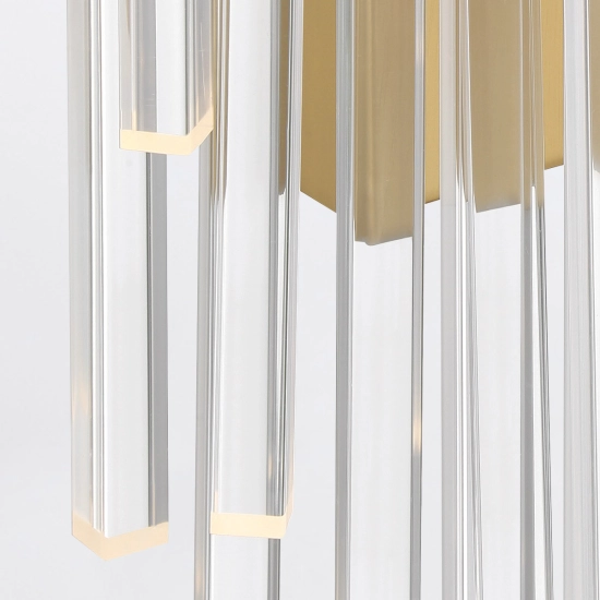 Kinkiet Vivien – Matowe złoto QN-VIVIEN-1W-BG Elstead Lighting