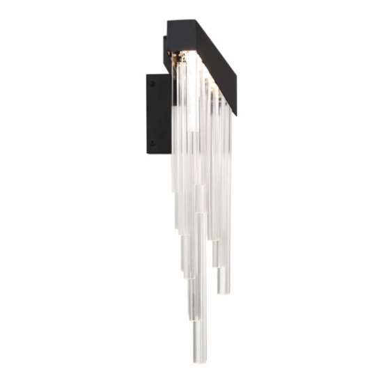 Kinkiet Vivien – Matowa czerń QN-VIVIEN-1W-BK Elstead Lighting