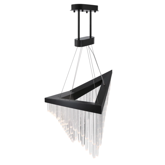 Żyrandol Vivien – Matowa czerń QN-VIVIEN-P-L-BK Elstead Lighting