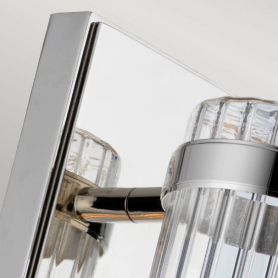 Kinkiet Wellington – 1 źródło światła – Polerowany chrom QN-WELLINGTON1-PC Elstead Lighting