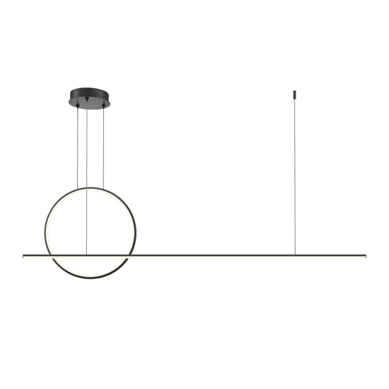 Lampa wisząca Halo MOD247PL-L49BK Maytoni - zdjęcie dodatkowe 4