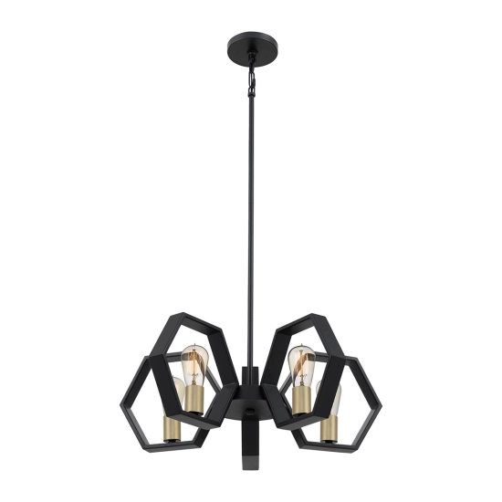 Żyrandol Bismarck – 5 źródeł światła QZ-BISMARCK5-EK Elstead Lighting