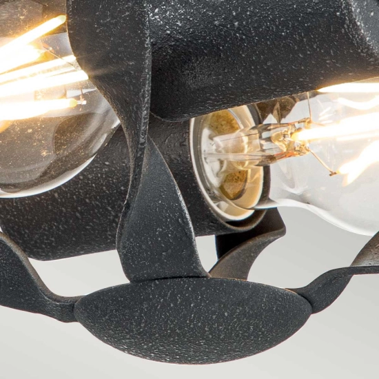 Plafon Bradbury – 2 źródła światła – Popielaty QZ-BRADBURY-F-GK Elstead Lighting