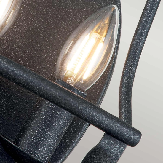 Kinkiet Bradbury – 2 źródła światła – Popielaty QZ-BRADBURY2-GK Elstead Lighting