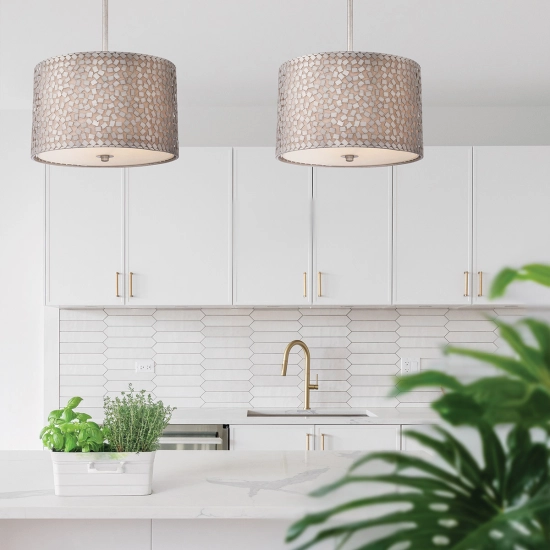 Lampa wisząca Confetti – 3 źródła światła QZ-CONFETTI-P-M Elstead Lighting