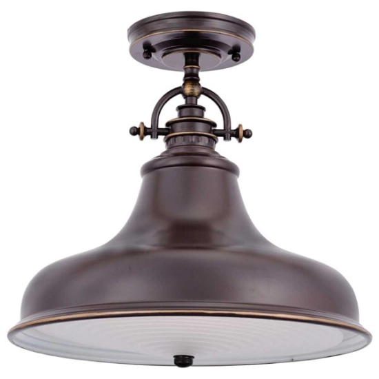 Lampa wisząca Emery – 1 źródło światła – Brąz palladiański QZ-EMERY-P-M-PN Elstead Lighting