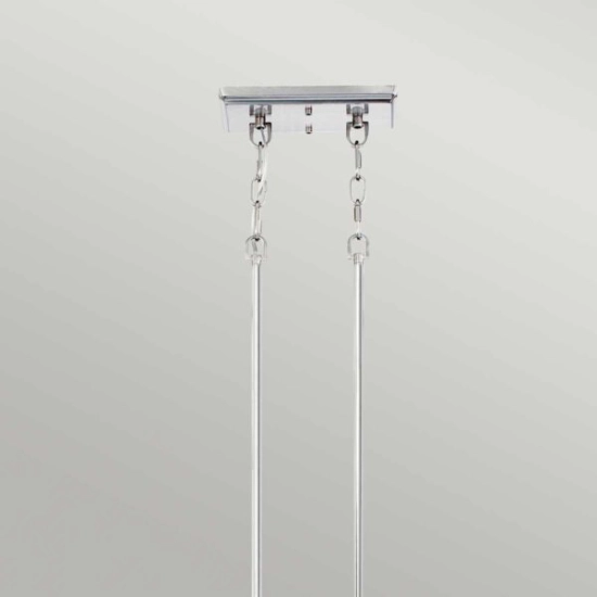 Podłużna lampa wisząca Emery – 3 źródła światła – Cesarskie srebro QZ-EMERY3P-IS Elstead Lighting