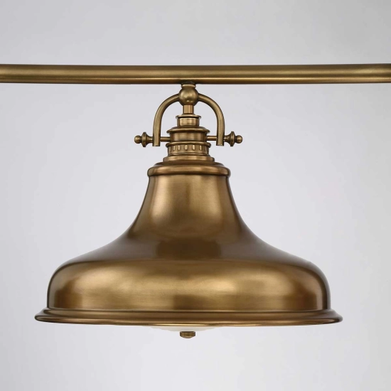 Podłużna lampa wisząca Emery – 3 źródła światła – Stary mosiądz QZ-EMERY3P-WS Elstead Lighting