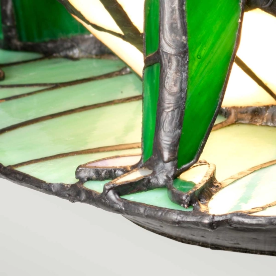 Lampka dekoracyjna w kształcie żaby Tiffany – 1 źródło światła QZ-FROG-TL Elstead Lighting