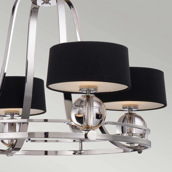Żyrandol Uptown Gotham – 4 źródła światła QZ-GOTHAM4 Elstead Lighting