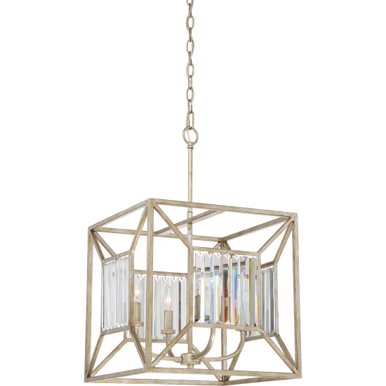kinkiecik.pl Lampa wisząca Lakeside – 4 źródła światła QZ-LAKESIDE4-P-B Elstead Lighting