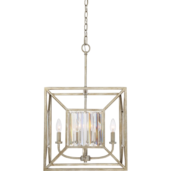 Lampa wisząca Lakeside – 4 źródła światła QZ-LAKESIDE4-P-B Elstead Lighting
