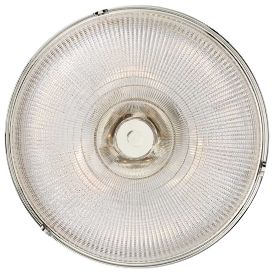 Półplafon Mantle – 2 źródła światła – Polerowany nikiel QZ-MANTLE-SF-IS Elstead Lighting