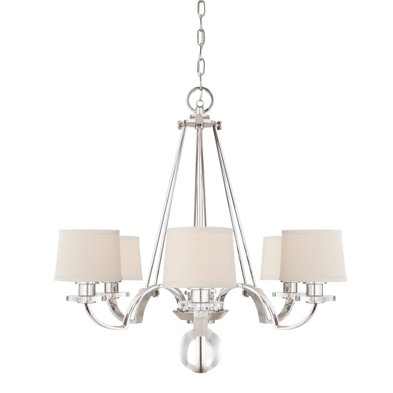 kinkiecik.pl Żyrandol Uptown Sutton Place – 6 źródeł światła QZ-SUTTON-PLACE6 Elstead Lightnig