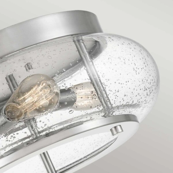 Plafon Trilogy – 3 źródła światła – Szczotkowany nikiel QZ-TRILOGY-FM-BN Elstead Lighting