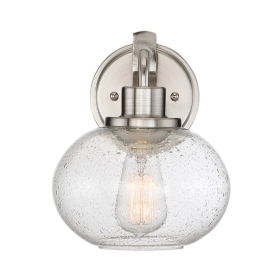 Kinkiet Trilogy – 1 źródło światła – Szczotkowany nikiel QZ-TRILOGY1-BN Elstead Lighting