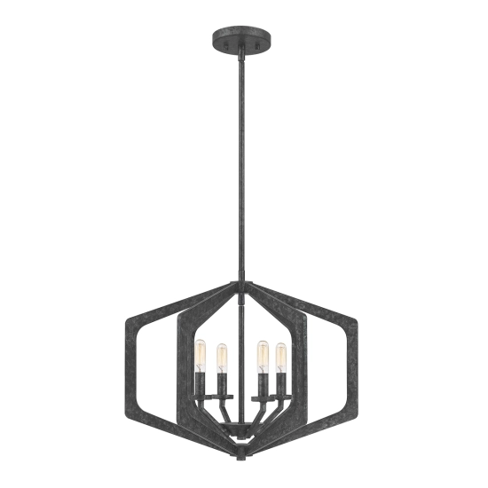 Lampa wisząca Vanguard – 4 źródła światła QZ-VANGUARD-4P-OK Elstead Lighting