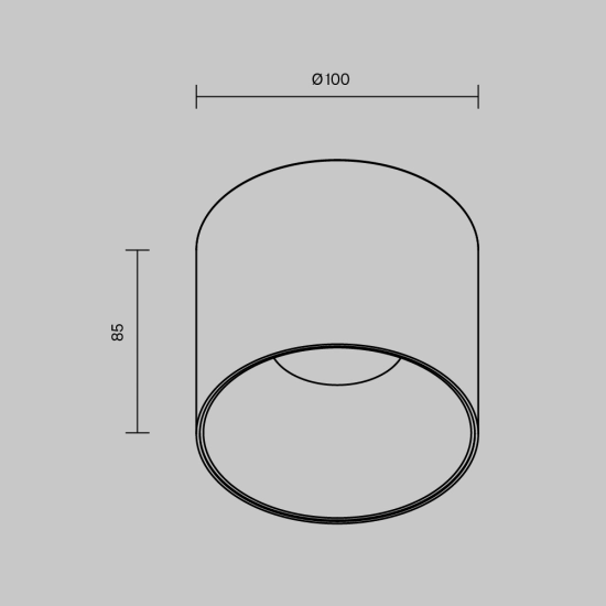Plafon Alfa LED C064CL-01-15W3K-RD-WB Maytoni - zdjęcie dodatkowe 4