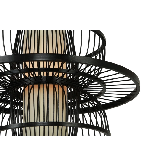 Rattanowa lampa wisząca Astra czarna 1xE27 LP-3110/1P BK Light Prestige
