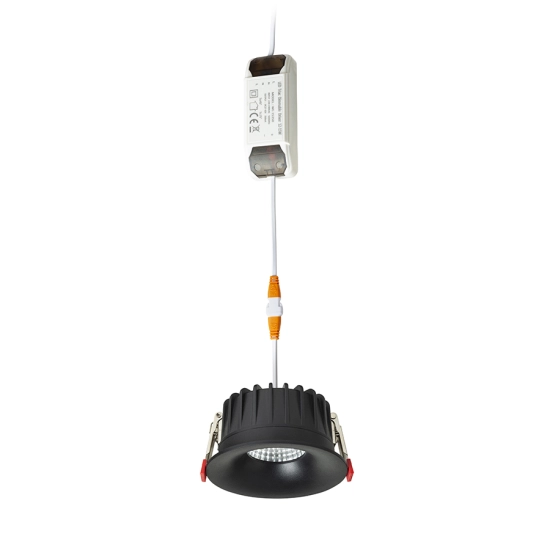 FLEUR IP54 DIMM wpuszczana czarna 230V LED 15W 60° IP54 3000K Rendl light studio R14233 - zdjęcie produktu