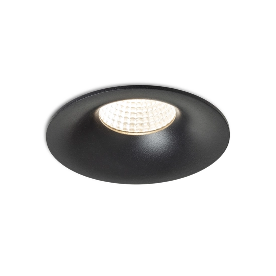 FLEUR IP54 DIMM wpuszczana czarna 230V LED 15W 60° IP54 3000K Rendl light studio R14233 - zdjęcie dodatkowe 3