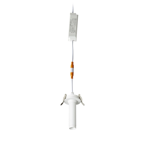 LUMIS 11 DIMM wpuszczana biała 230V LED 7W 38° 3000K Rendl light studio R14347 - zdjęcie produktu