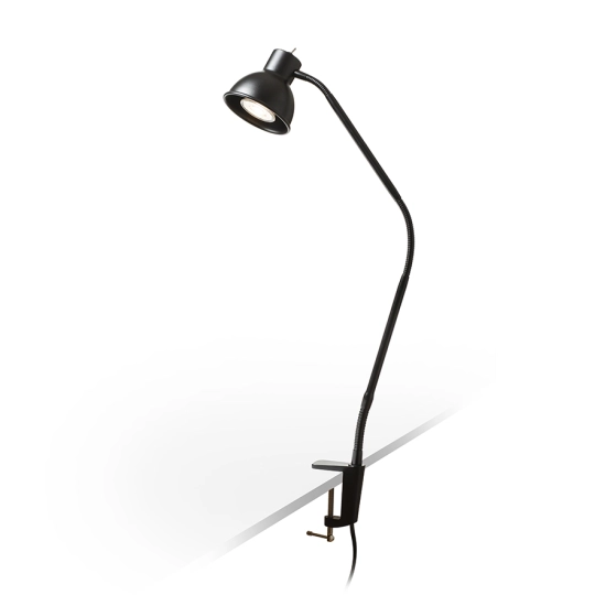 HARMONY z zaciskiem do biurek czarna 230V LED GU10 8W Rendl light studio R14377 - zdjęcie dodatkowe 1