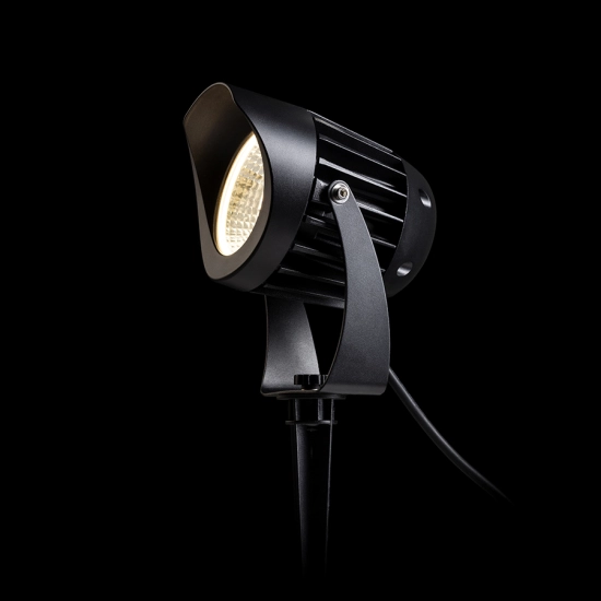HAVANA na klinie czarna 230V LED 20W 26° IP65 3000K Rendl light studio R14383 - zdjęcie dodatkowe 4