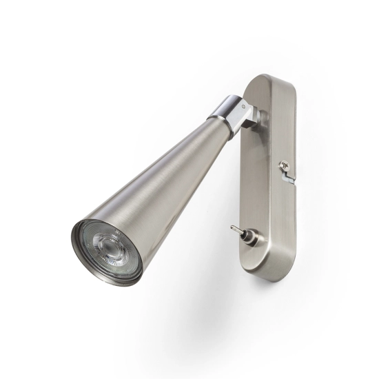 ALEXIS ścienna nikiel mat 230V LED GU10 5W Rendl light studio R14466 - zdjęcie dodatkowe 1