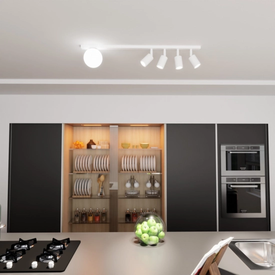 Lampa sufitowa BASTER 5 WHITE 1315/5 EMIBIG Lighting