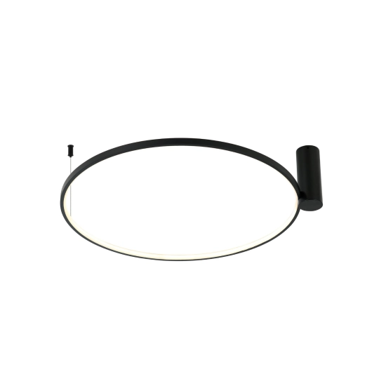Ring plafon S czarny 3000K LP-909/1C S BK LIGHT PRESTIGE