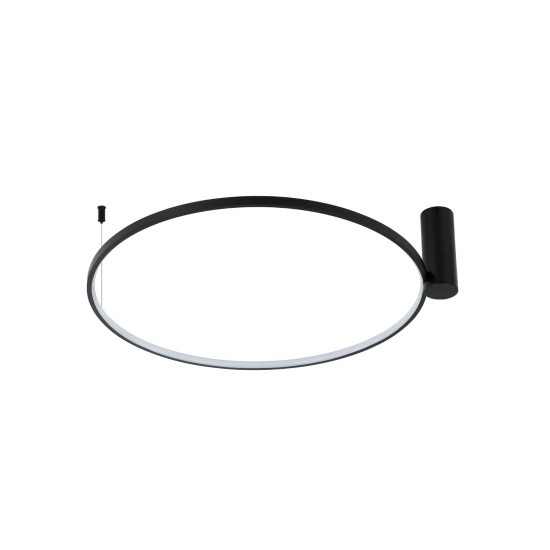 Ring plafon S czarny 3000K LP-909/1C S BK LIGHT PRESTIGE