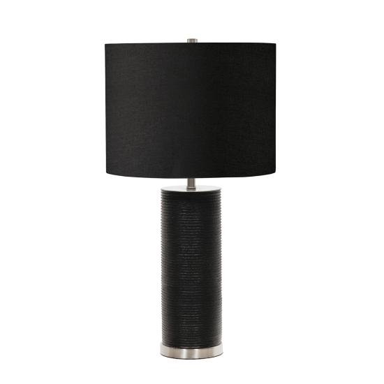 kinkiecik.pl Lampa stołowa Ripple – 1 źródło światła – Czarna RIPPLE-TL-BLK Elstead Lighting