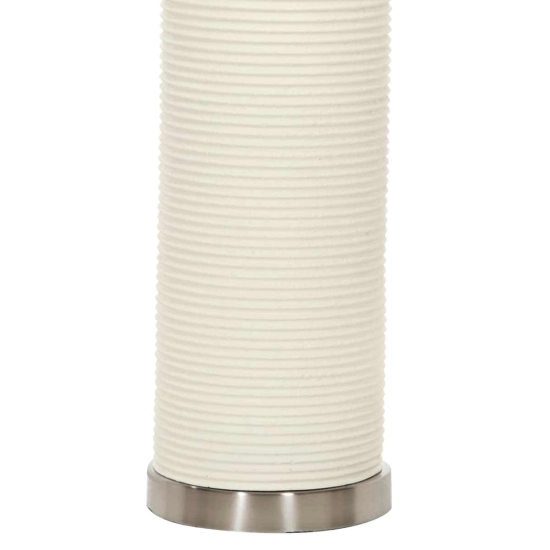 Lampa stołowa Ripple – 1 źródło światła – Biała RIPPLE-TL-WHT Elstead Lighting