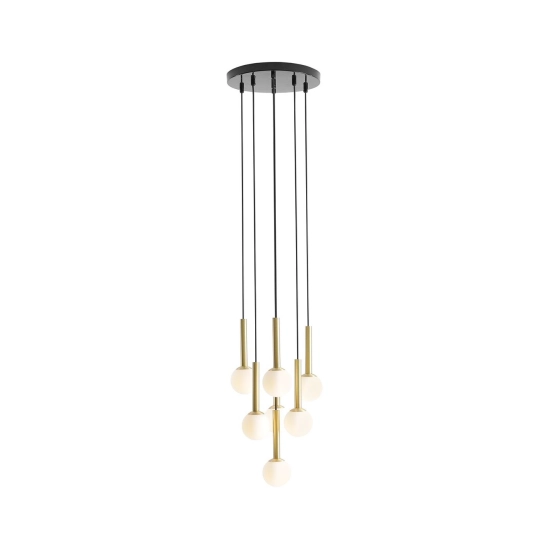 LAMPA WISZĄCA RIU 7 CZARNY 1103T1 ALDEX - zdjęcie dodatkowe 1