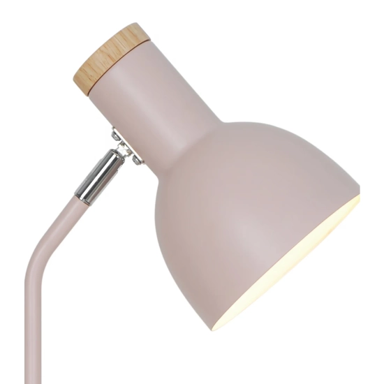 Różowa lampa biurkowa Devone wbudowany organizer 2512405057 Nordlux