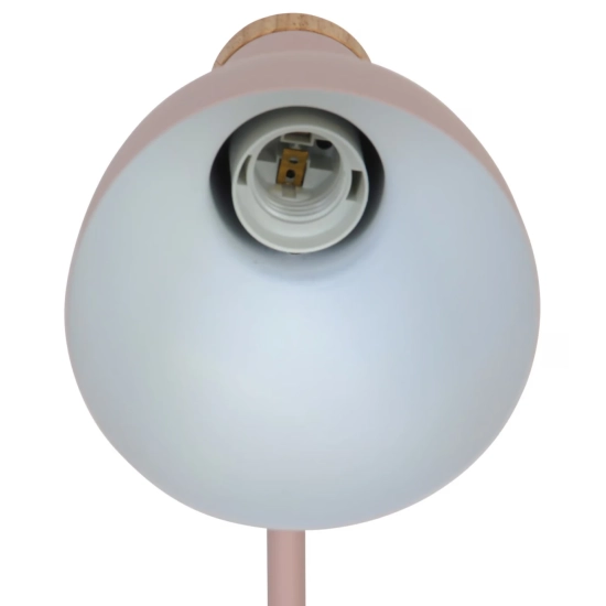 Różowa lampa biurkowa Devone wbudowany organizer 2512405057 Nordlux
