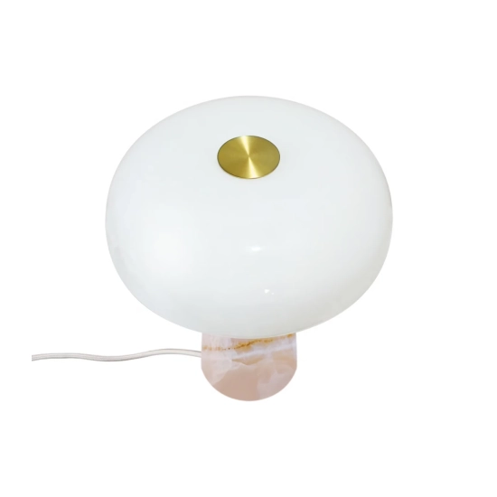 Różowa lampa stołowa Glossy Mini- Design for the people, marmur 2520015057 Nordlux