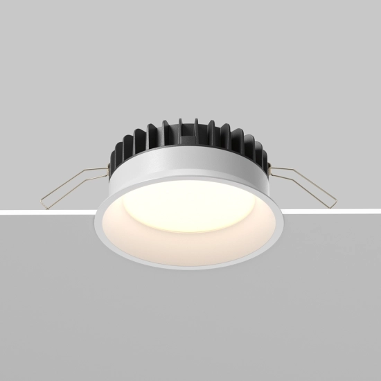 Lampa wpuszczana Okno 3000-4000-6000K 1x12W 100° DL055-12W3-4-6K-W Maytoni - zdjęcie dodatkowe 1