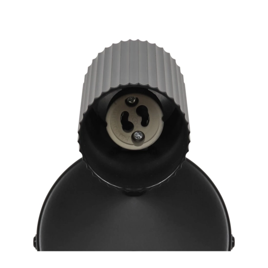 Ryflowany kinkiet Vico - czarny 2612591003 Nordlux
