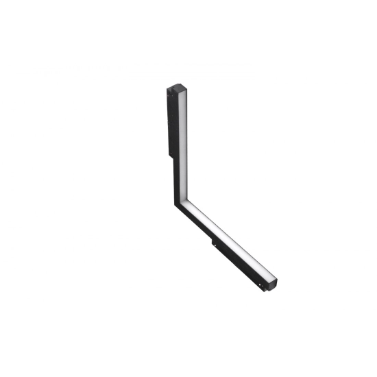 Alfa Saga Track Magnetic CORNER B 24W MILKY120 4000K (black) AZ4619 AZZARDO