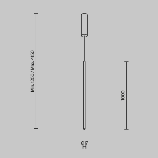 Lampa wisząca Halo MOD246PL-L24BK1 Maytoni - zdjęcie dodatkowe 5