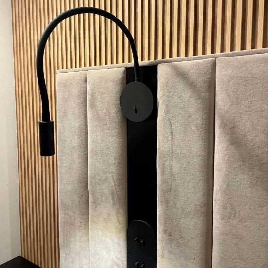 Senise kinkiet czarny LP-2021/1W BK Light Prestige