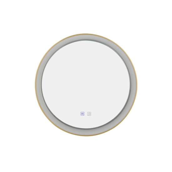 Lustro podświetlane SERGIO MIRROR 60 HEATED CCT SWITCH GD AZ5820 AZZARDO