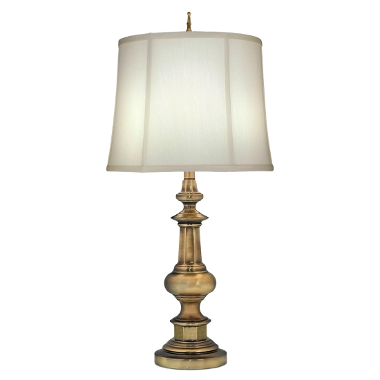 kinkiecik.pl Lampa stołowa Washington – 1 źródło światła – Antyczny mosiądz SF-WASHINGTON-AB Elstead Lighting