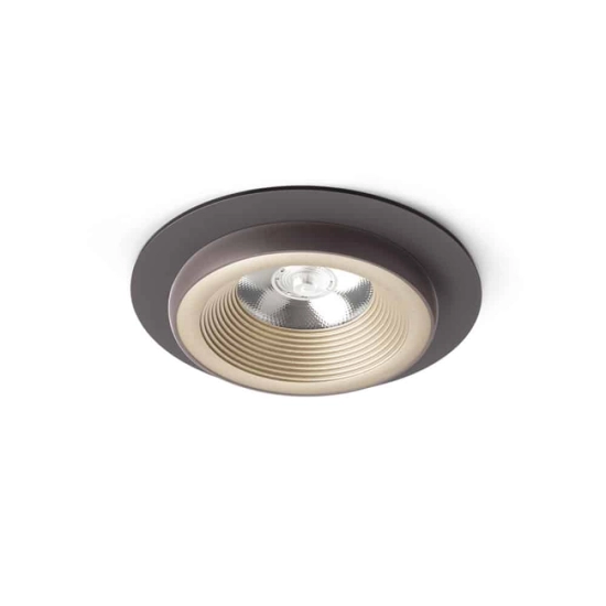 kinkiecik.pl SHARM R I wpuszczana perłowo-złota/brązowa 230V LED 10W 24° 3000K R13236 Rendl light studio