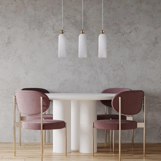 Piega 3 wisząca biała LP-939/3L white LIGHT PRESTIGE