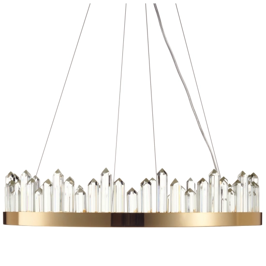Lampa wisząca LUSSO LED złota 60 cm - zdjęcie produktu