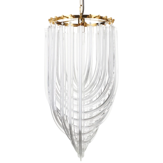 Lampa wisząca WAVE złota 40 cm - zdjęcie produktu